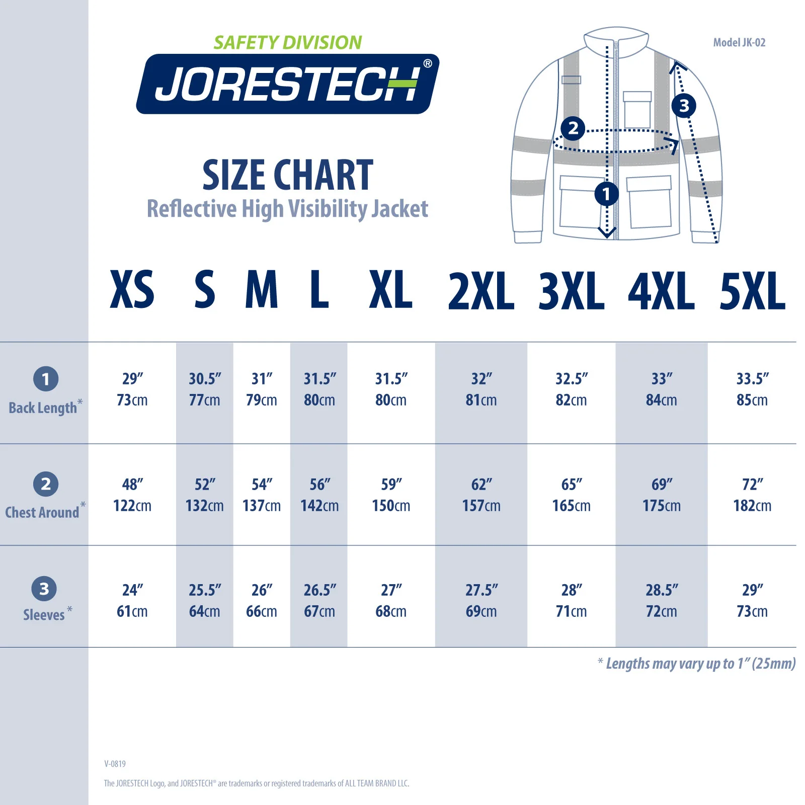 Hi-Vis Safety Jacket with Heat-Transfer Reflective Tapes and Removable Hood - Image 3