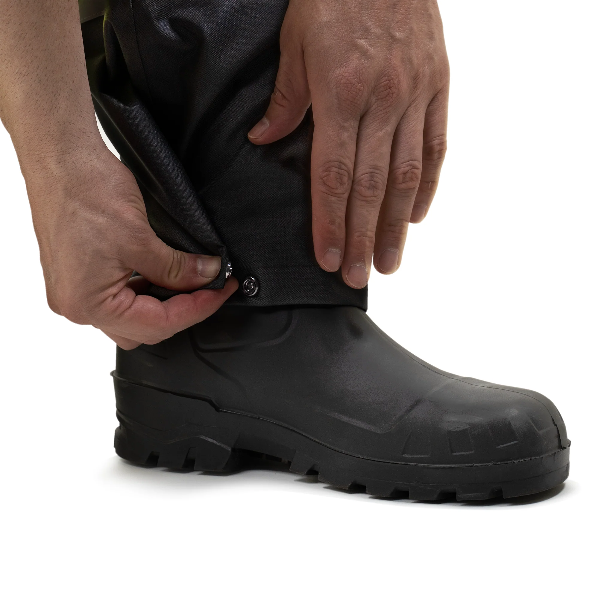 High Visibility Waterproof Safety Overall Pants with Reflective Stripes - Image 10